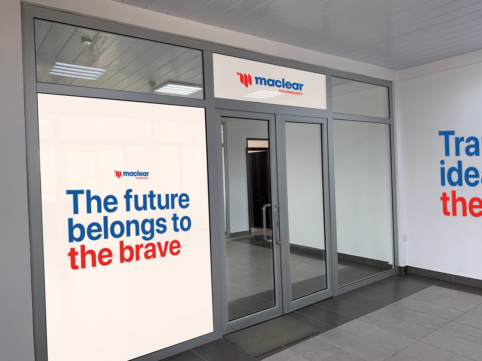 Maclear Technology office entrance